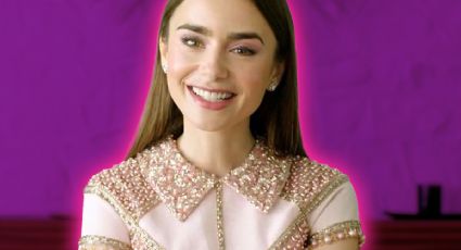 Este es el moño con el que Lily Collins impone tendencia