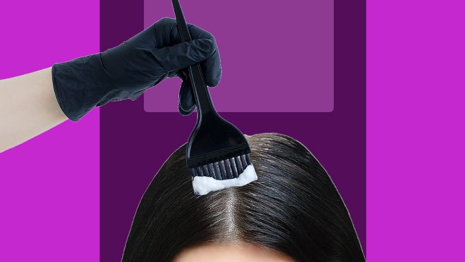 Este es el tinte ideal para incluir mechas a tu cabello oscuro y disimular canas. Fuente: Producción Panorama