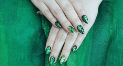 ‘Green nails’: la manicura sofisticada que es perfecta para ir de fiesta