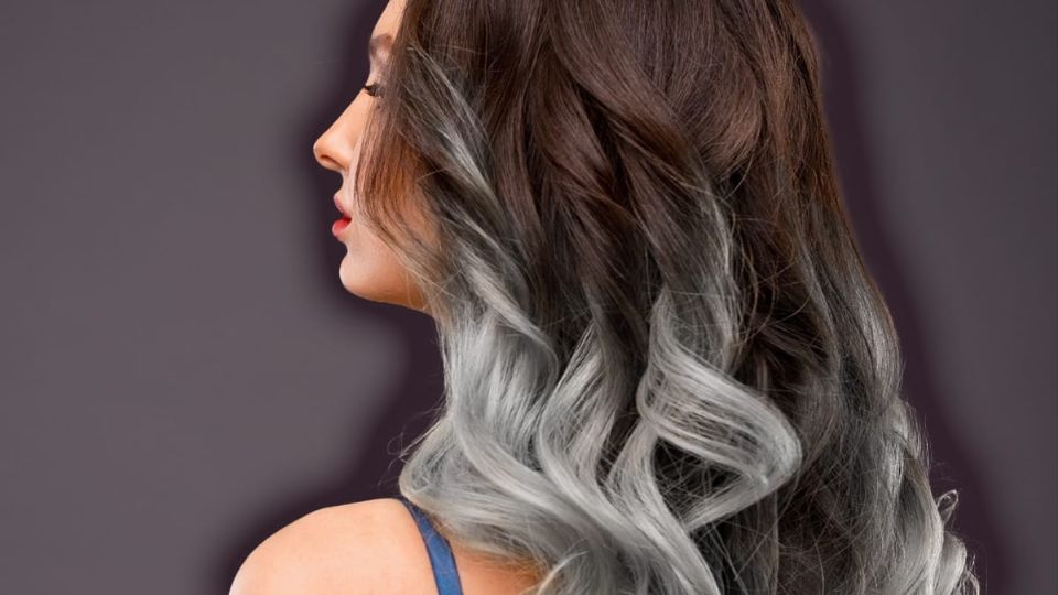 Despídete (para siempre) de las canas con este balayage platinado. Fuente: Producción Panorama