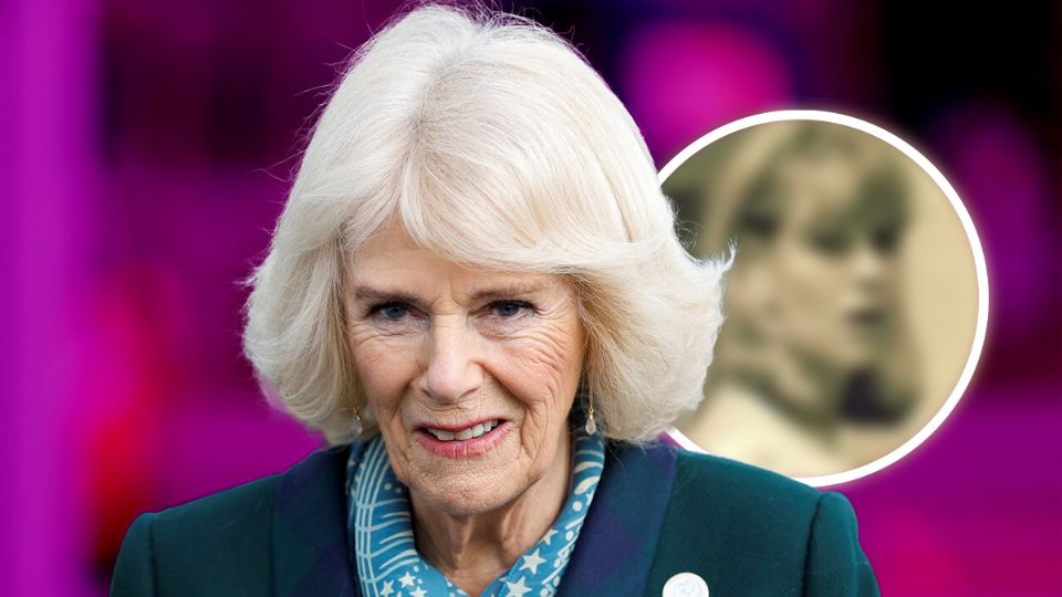 Así lucía Camilla Parker Bowles cuando era joven. Fuente: producción Panorama