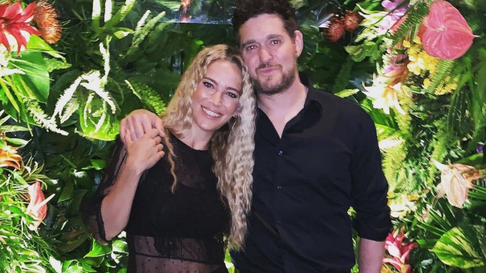 Luisana Lopilato junto con Michael Bublé. Fuente: Instagram @
luisanalopilato