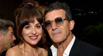 Así es la relación de Antonio Banderas y su hijastra, Dakota Johnson