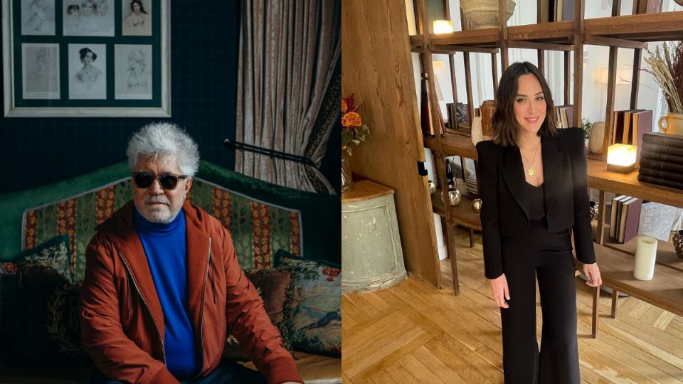 Pedro Almodóvar y Tamara Falcó generan polémica por sus dichos. Fuente: producción Panorama