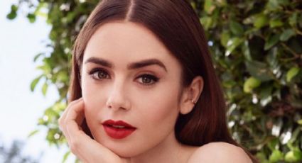 Lily Collins impone el estilo ‘french’ en la manicura