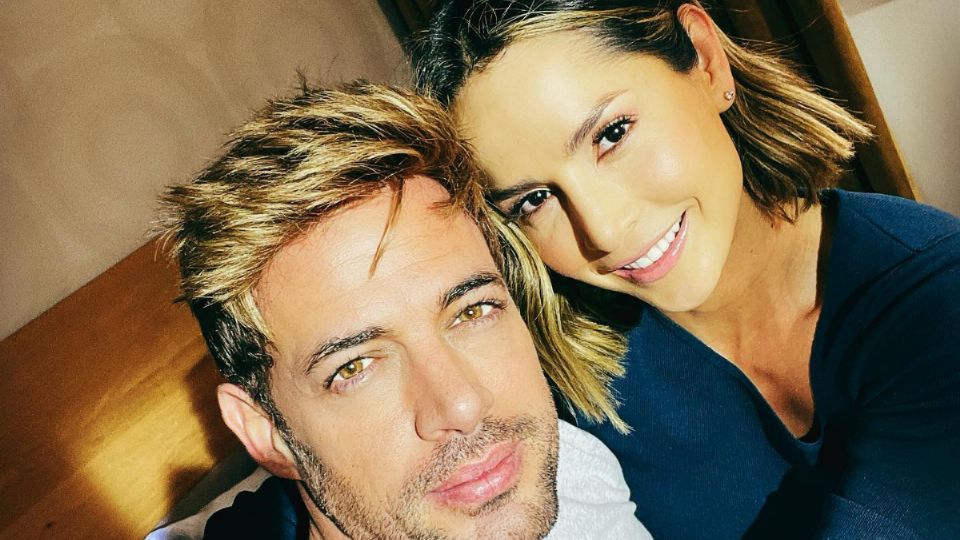 Carmen Villalobos y William Levy en el rodaje de Café con aroma de mujer