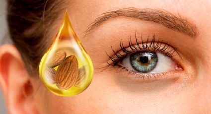 El truco para disminuir ojeras con aceite de almendras