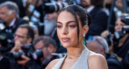 Georgina Rodriguez deslumbra Cannes con un mono total black al cuerpo