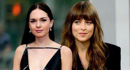 Así es la relación de hermanastras entre Dakota Johnson y Stella Banderas