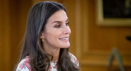 La Reina Letizia impone el estampado paisley que le une a Victoria Federica