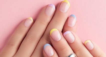 Así puedes lograr una ‘double french manicure’ para lucir elegante (y original) en todo momento