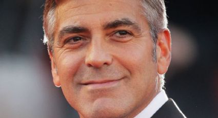 Toma aire antes de ver cómo lucía George Clooney cuando era niño