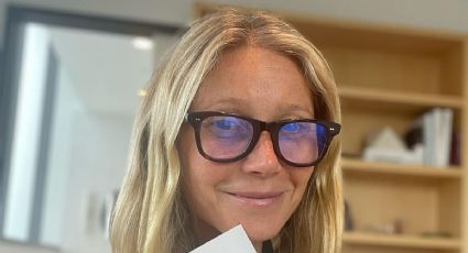 Gwyneth Paltrow festejó sus 50 años con un asombroso body painting