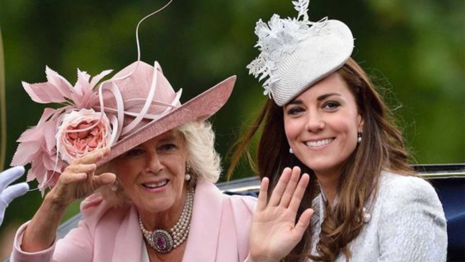 Cuál fue el deseo de Camila Parker Bowles sobre Kate Middleton que no se cumplió. Fuente: Pinterest.