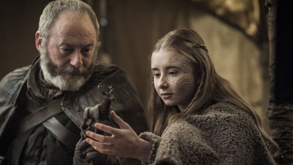 Cómo luce hoy la acgtriz Kerry Ingram de Game of Thrones. Fuente: Pinterest