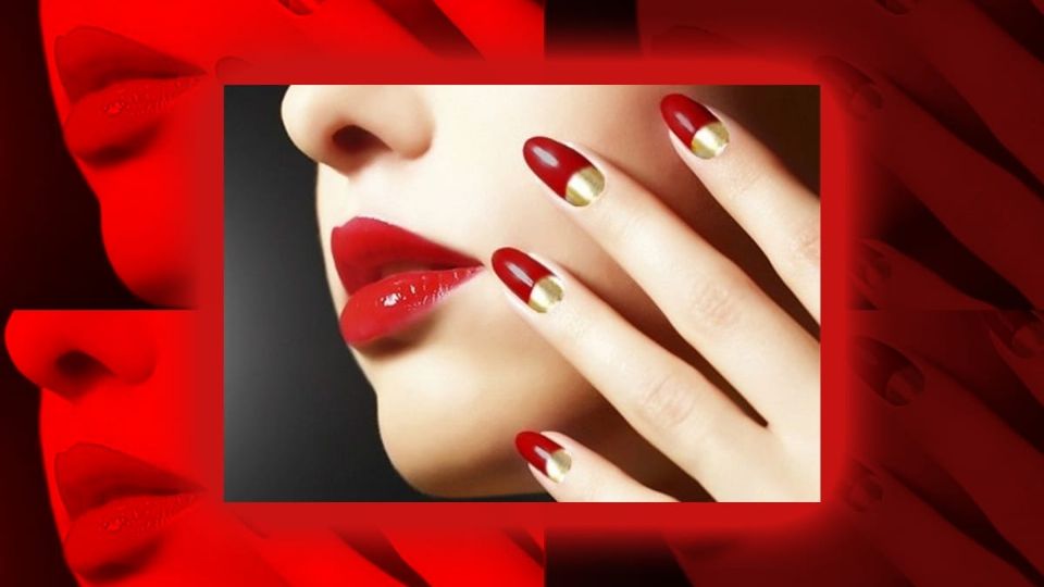 3 diseños de uñas ‘half moon’ para lucir manos elegantes y sofisticadas. Fuente: Producción Panorama