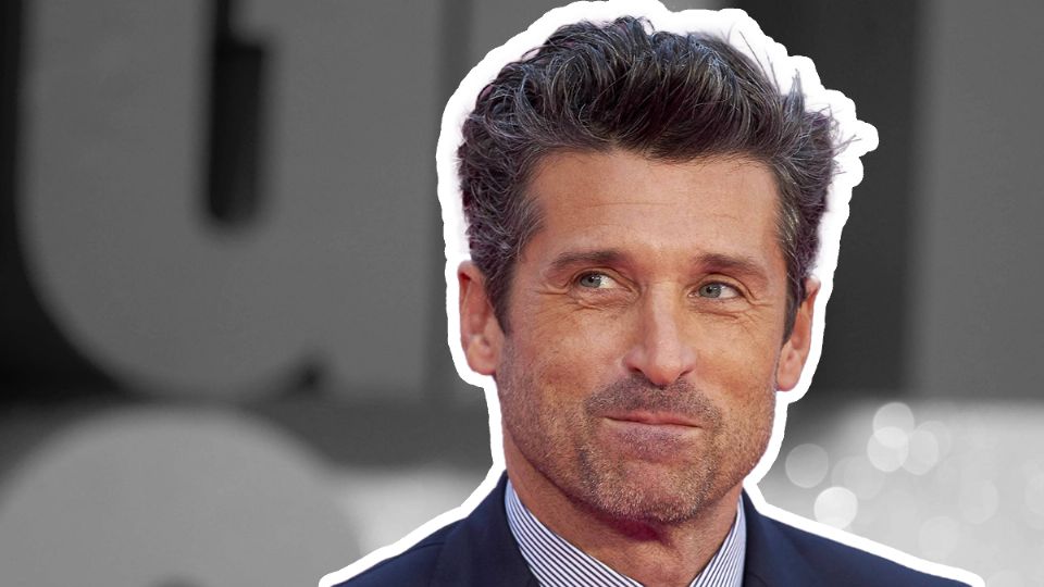 Antes y después: el impactante cambio de look de Patrick Dempsey. Fuente: Producción Panorama.