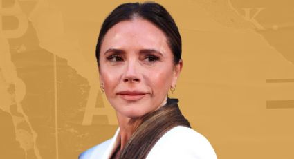 Victoria Beckham tiene el eyeliner marrón para una mirada de impacto