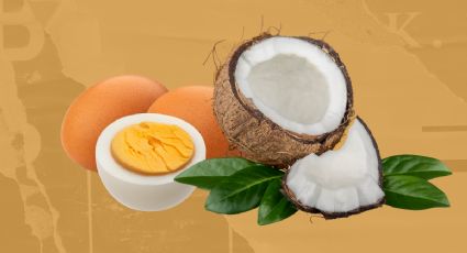 Con huevo y aceite de coco, haz una crema casera que es mejor que el ácido hialurónico