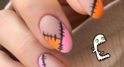 3 diseños de manicura creativa en rosa para celebrar Halloween