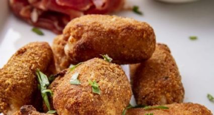 Croquetas de jamón serrano: el acompañamiento rápido y fácil que salva tus comidas