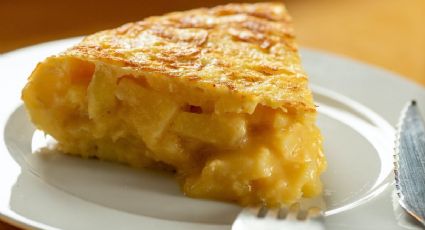 Receta infalible de tortilla de patatas con sólo 4 ingredientes