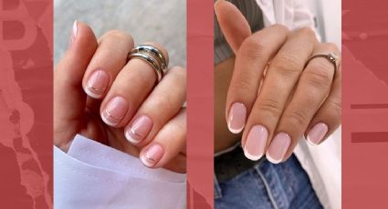 Aprende a lucir una manicura francesa minimalista con esta nueva técnica