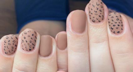 El nail art de animal print marca tendencia este invierno