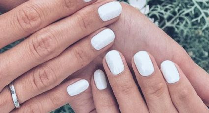 La manicura color blanco que impacta en el mundo entero