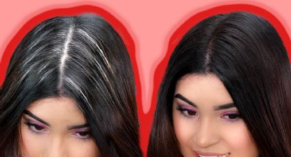 Corrector no permanente: la mejor opción para tapar canas con el cabello seco