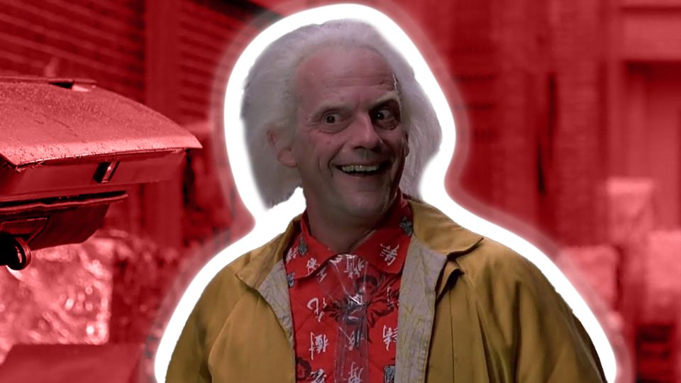 Christopher Lloyd, actor de Volver al futuro.