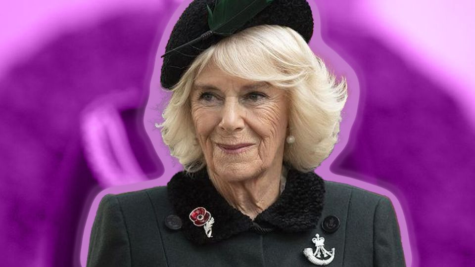 Camilla Parker Bowles aprendió la lección de la reina Letizia y utiliza este calzado especial. Fuente: Producción Panorama.