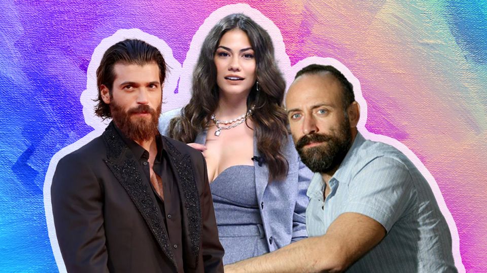 Can Yaman, Demet Özdemir y Halit Ergenç.