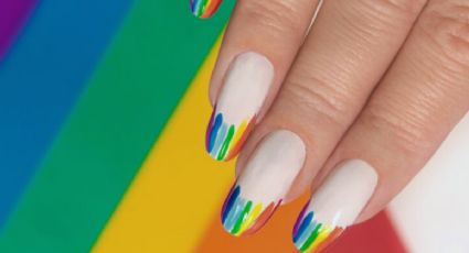 Descubre la impactante manicura arcoíris que ya es tendencia en primavera