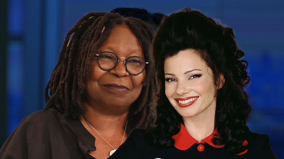 Whoopi Goldberg y Fran Drescher.