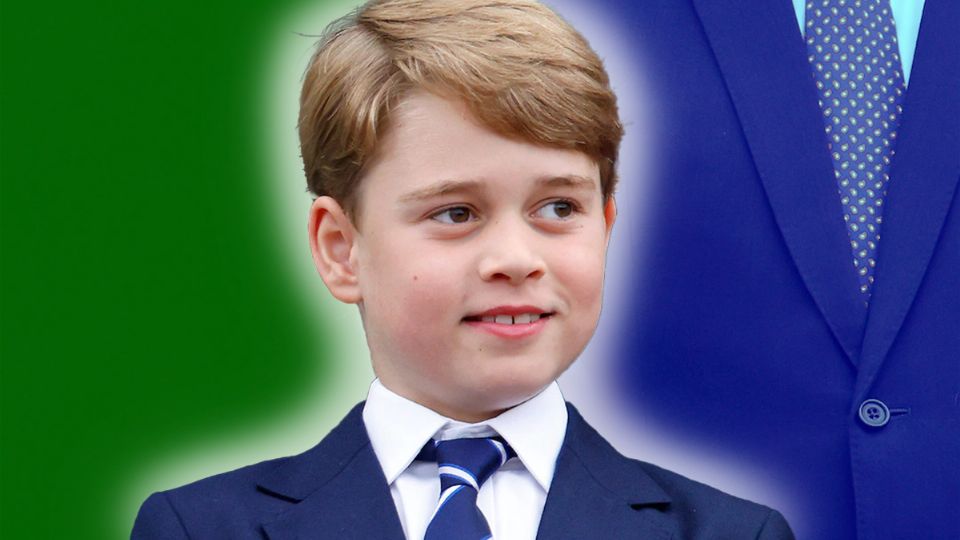 El Príncipe George, hijo de William y Kate Middleton