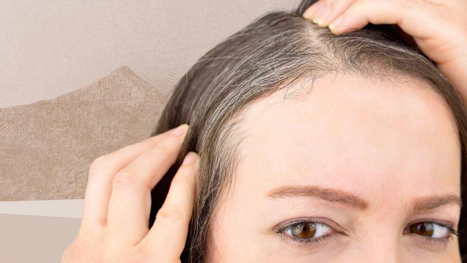 Fibras de keratina: la solución para eliminar canas. Fuente: producción Panorama