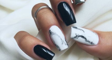 Liquid marble: 4 ideas de manicura para lucir manos con brillo