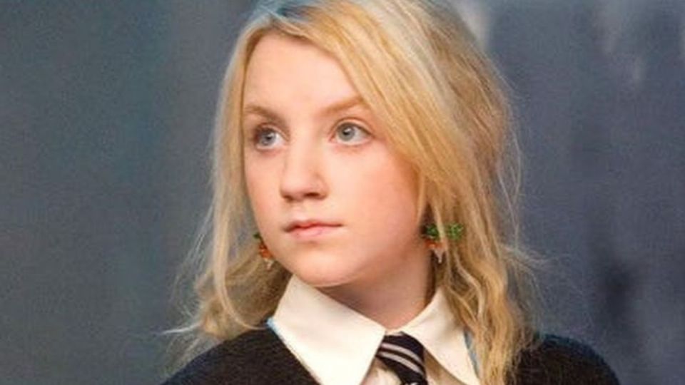 Evanna Lynch en Harry Potter. Fuente: instagram @harrypottergallery_.