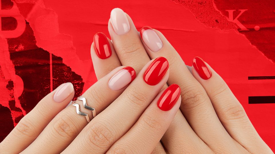 3 ideas de manicura roja para lucir siempre elegante. Fuente: producción Panorama/Shutterstock