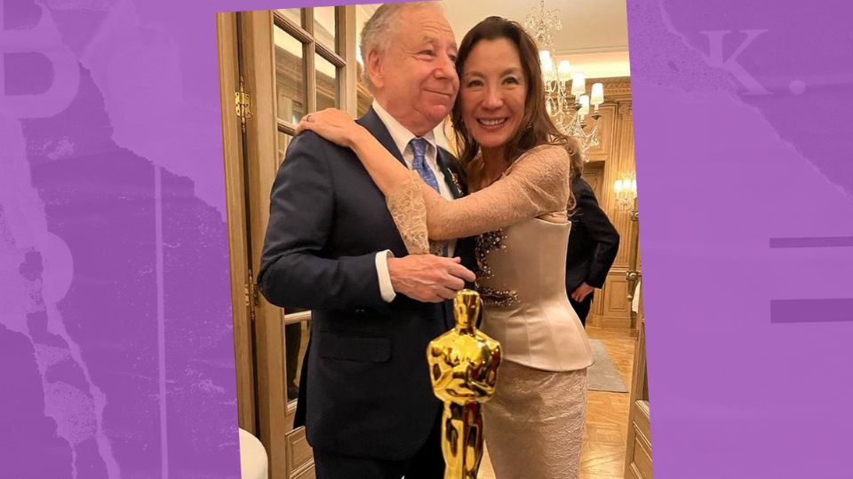 Michelle Yeoh y Jean Todt se casaron en una ceremonia íntima. Fuente: Producción Panorama España/instagram @firstclassemalaysia.