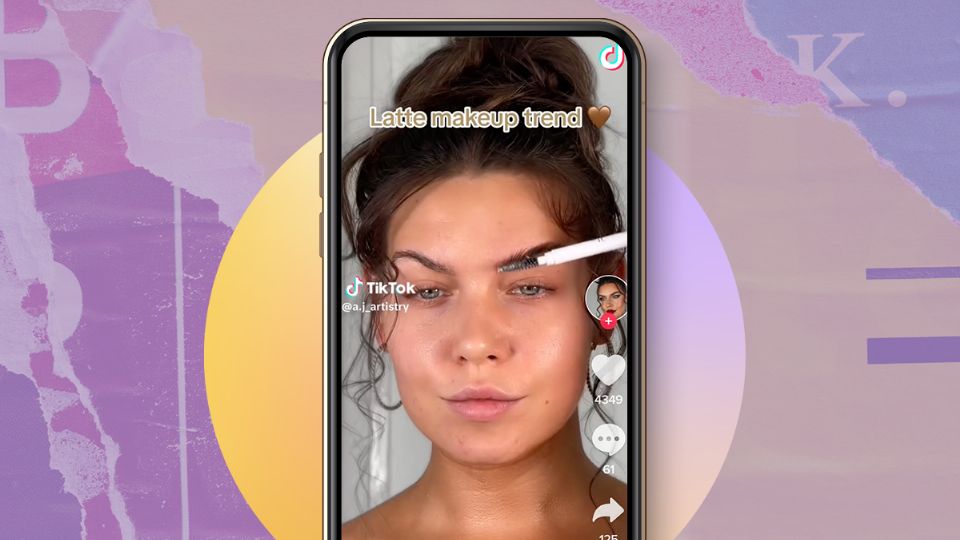 ¿Qué es el Latte MakeUp? la tendencia de TikTok que todas quieren usar. Fuente: producción Panorama/Shutterstock