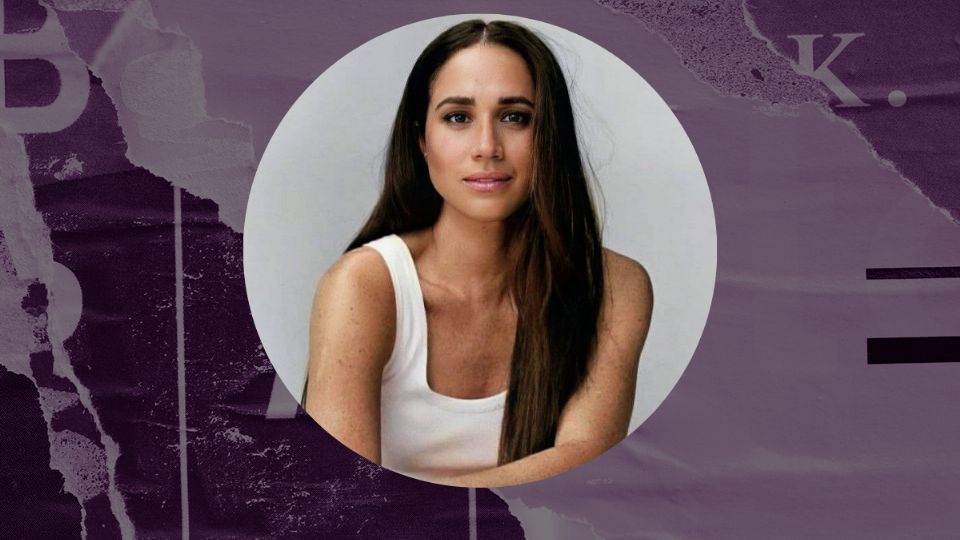 Meghan Markle sorprendió al aparecer con un parche anti estrés. Fuente: Producción Panorama España/instagram @meghan.markle.official.