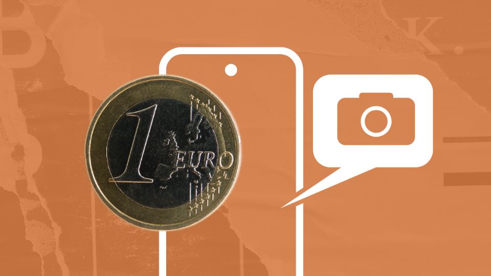 Ahora conoce el valor de tus monedas con una aplicación de tu móvil. Fuente: Producción Panorama España.