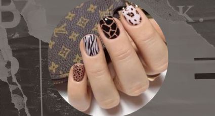 Regresa un clásico de la manicura: nail art con animal print en infinitas combinaciones para tus uñas