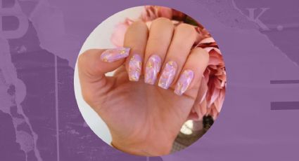 3 diseños de manicura efecto mármol para mujeres empoderadas