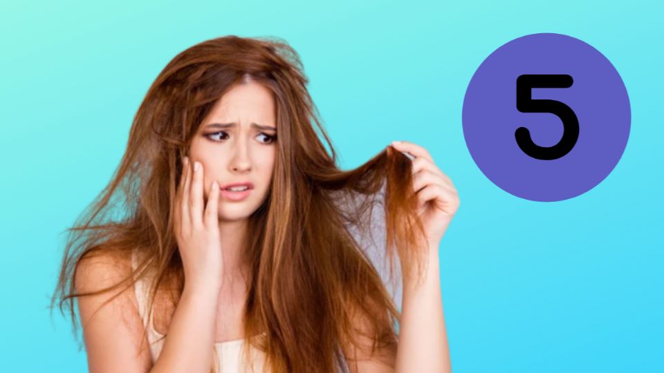 Si tienes algunos de estos 5 sintomas es porque a tu cabello le falta biotina. Fuente: Pinterest