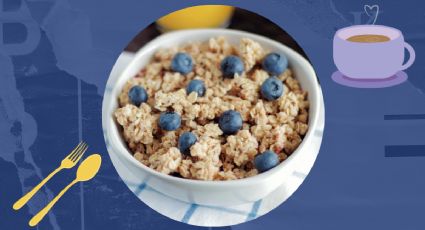 Desayuna en el trabajo de manera saludable con esta receta de avena