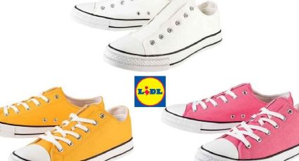 Dile adiós a las Converse con estas zapatillas low cost de Lidl