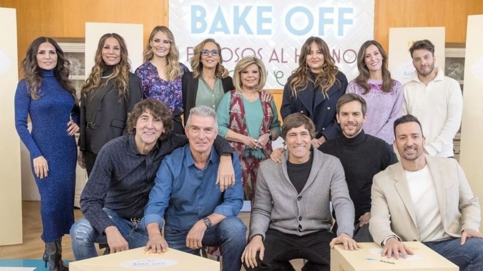 Bake Off, famosos al horno. Fuente: Instagram @bakeofftve Créditos: @barnafotopress